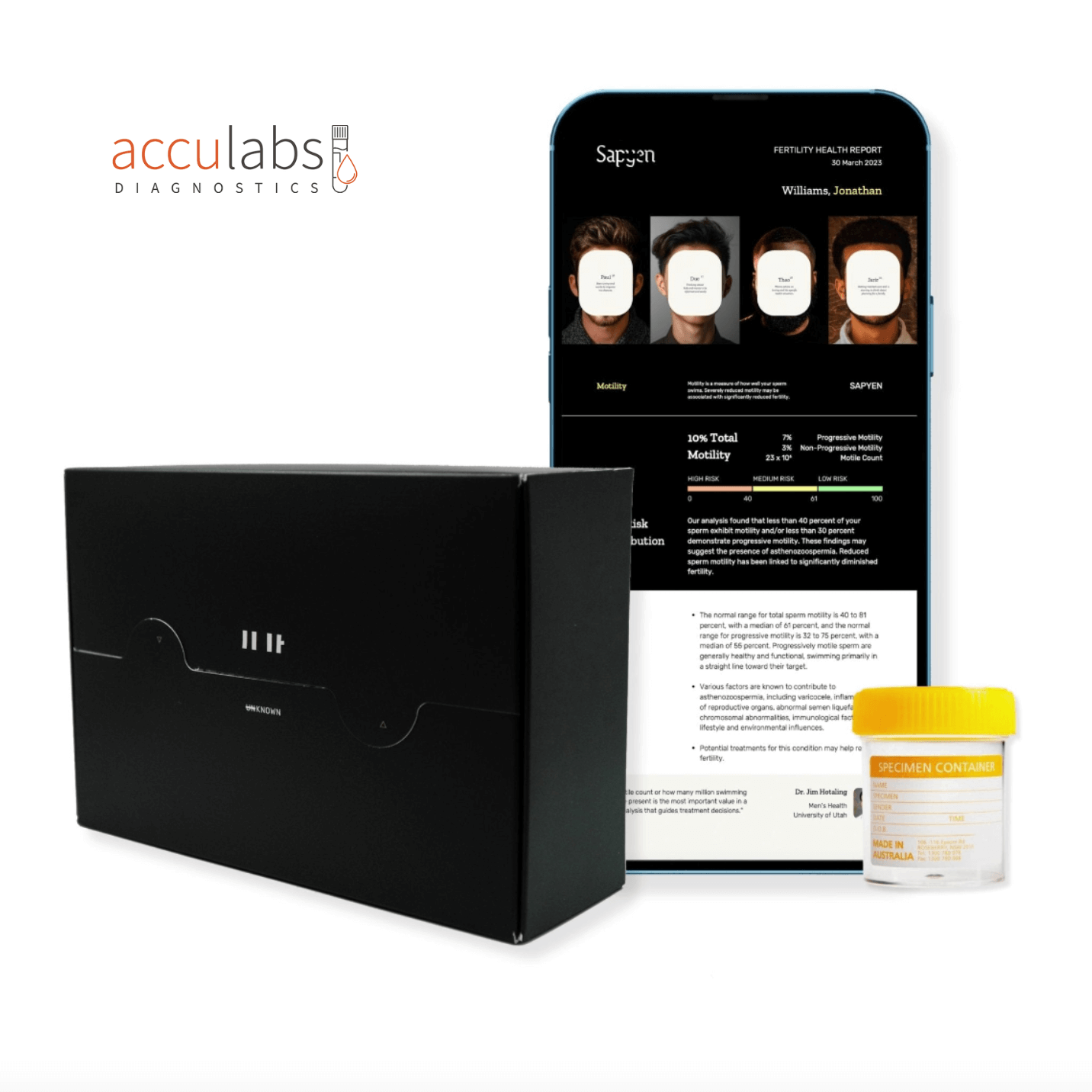 Post-Vasectomy Test - Acculabs