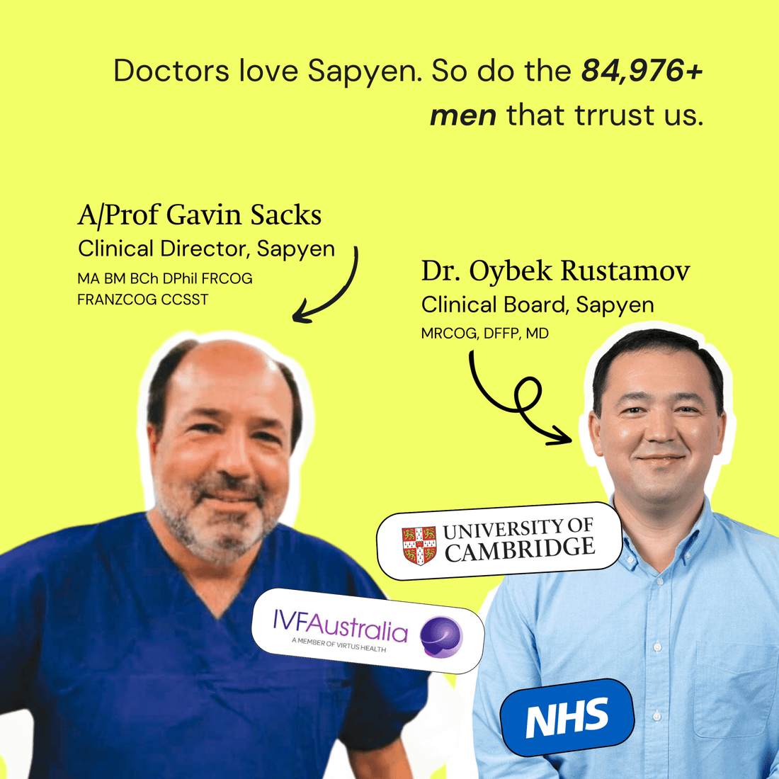 Sapyen Sapyen At-Home Male Fertility Analysis Kit